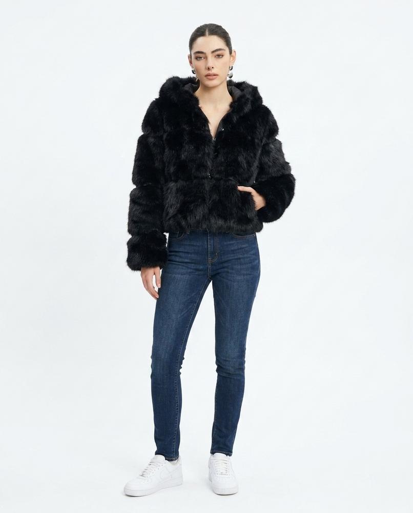 Cloppenburg Mode - Vebik | Kapuzen Kunstpelz Jacke Damen