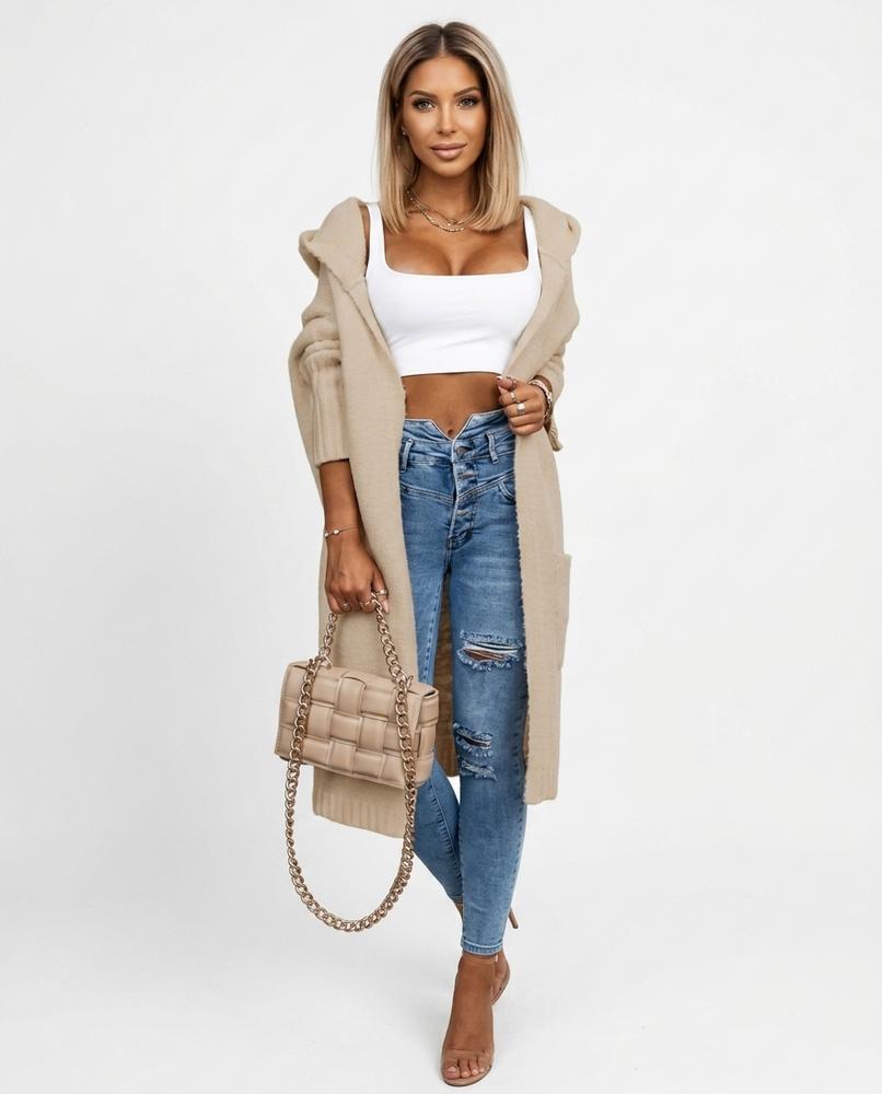 Cloppenburg Mode - Auzal | Kapuzen Strick Cardigan Damen