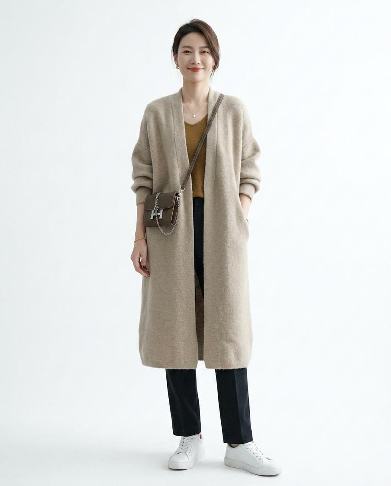 Cloppenburg Mode - Vetim | Langgeschnittener Strick Cardigan Damen