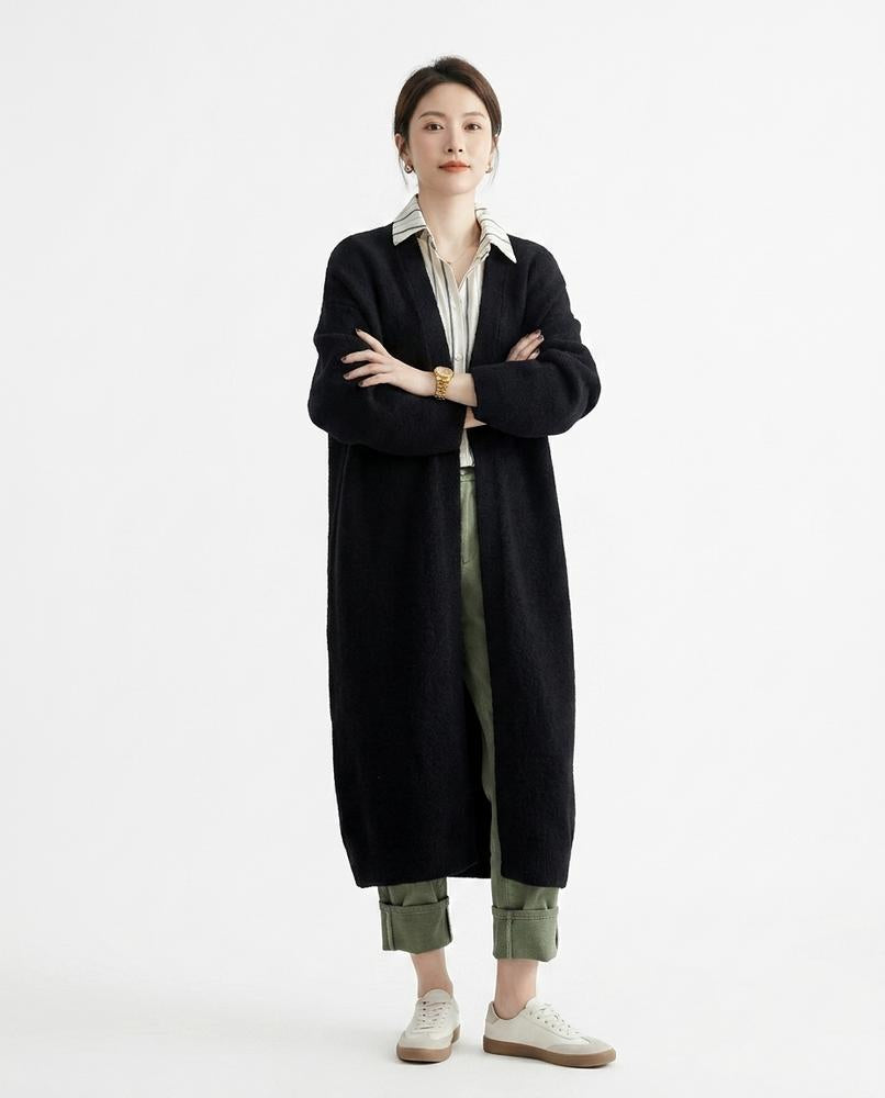 Cloppenburg Mode - Vetim | Langgeschnittener Strick Cardigan Damen