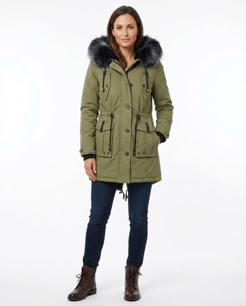 Cloppenburg Mode - Kupan | Gefüttert Tailliert Mantel Damen