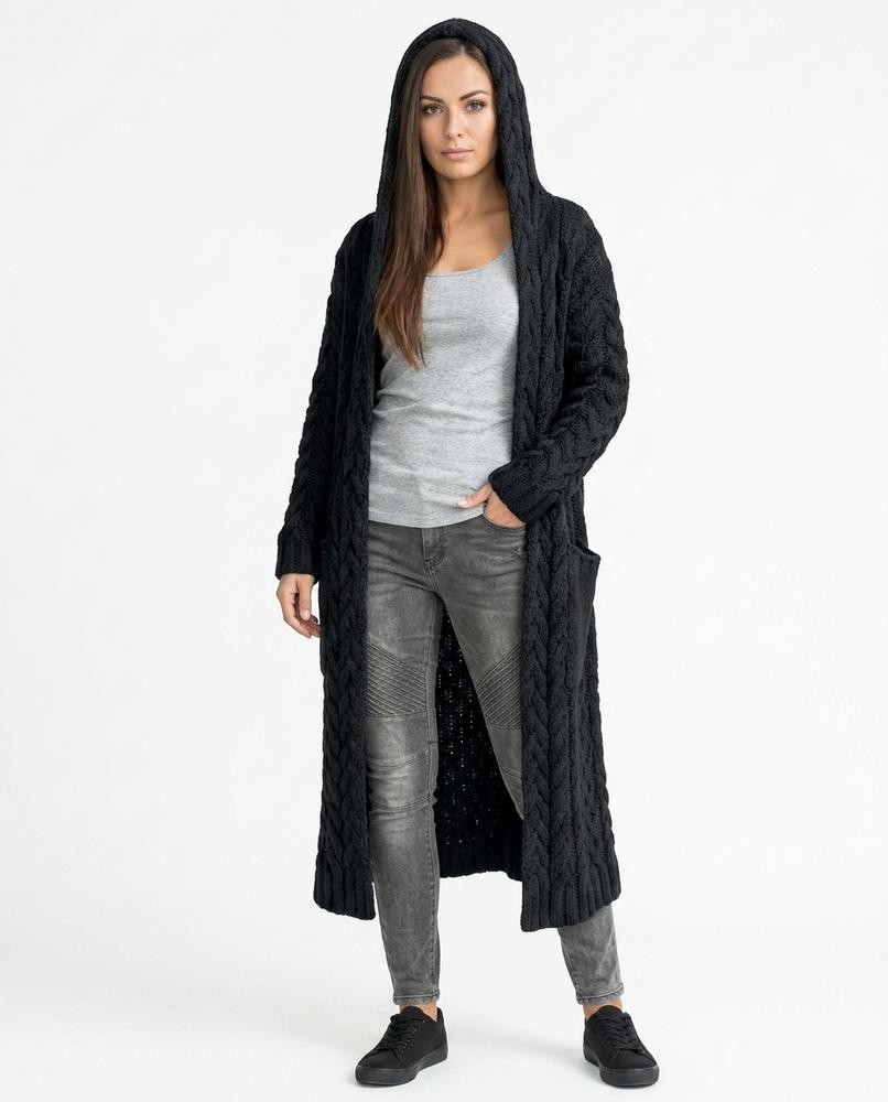 Cloppenburg Mode - Nirik | Grobgestrickt Langgeschnitten Strickjacke Damen