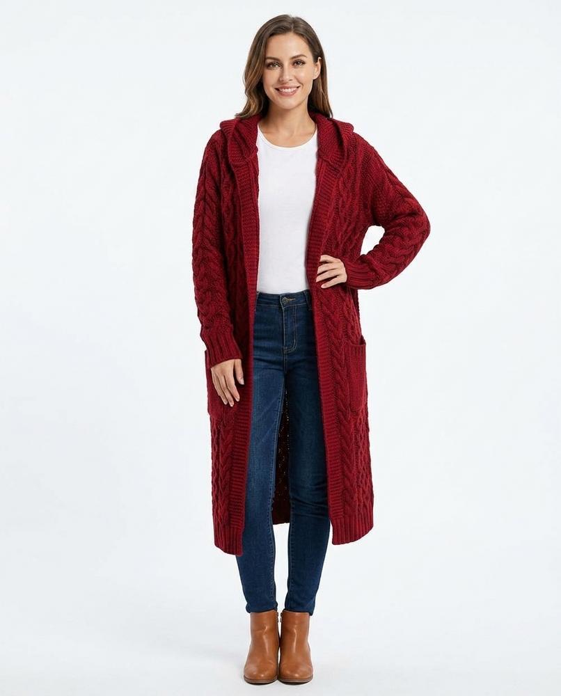 Cloppenburg Mode - Nirik | Grobgestrickt Langgeschnitten Strickjacke Damen
