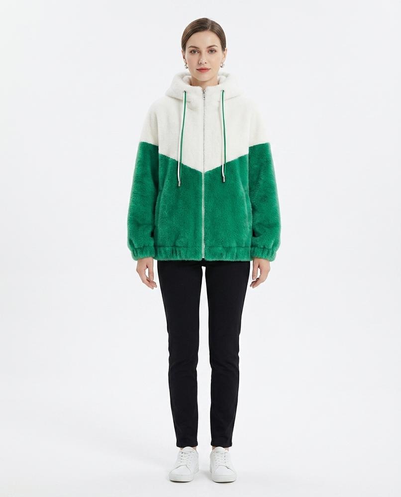 Cloppenburg Mode - Mivak | Zweifarbige Plüsch Jacke Damen