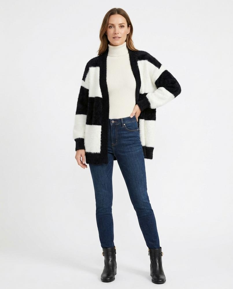 Cloppenburg Mode - Eepil | Flauschiger Gestreifter Cardigan Damen