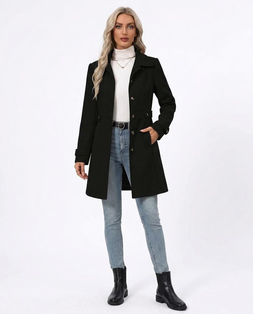 Cloppenburg Mode - Suvet | Taillierter Geknöpfter Mantel Damen