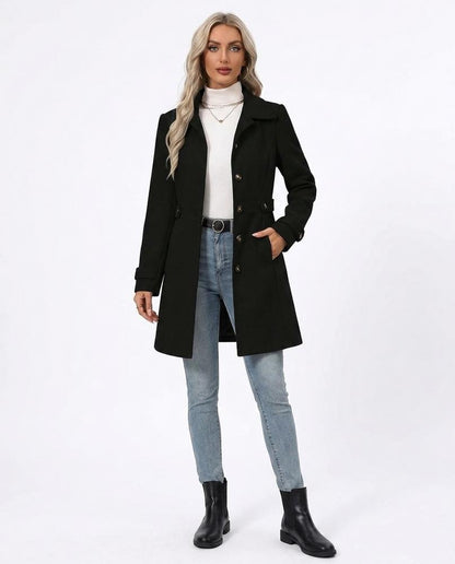 Cloppenburg Mode - Suvet | Taillierter Geknöpfter Mantel Damen