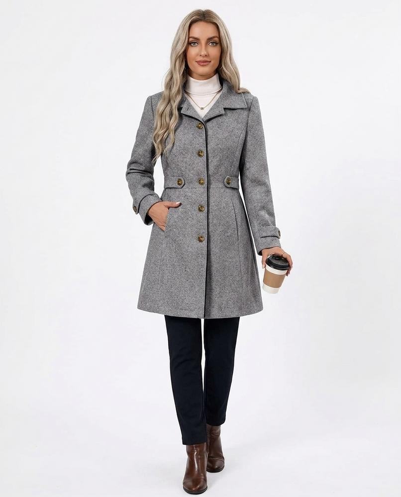 Cloppenburg Mode - Suvet | Taillierter Geknöpfter Mantel Damen