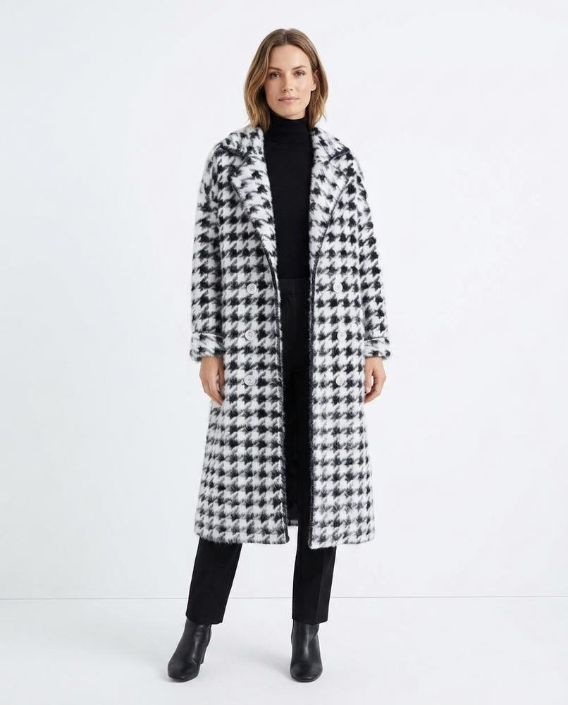 Cloppenburg Mode - Leson | Gemusterter Zweireihiger Mantel Damen
