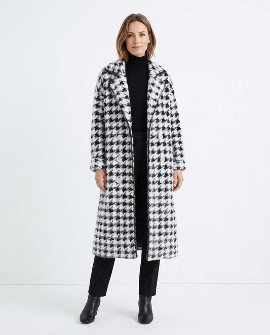 Cloppenburg Mode - Leson | Gemusterter Zweireihiger Mantel Damen