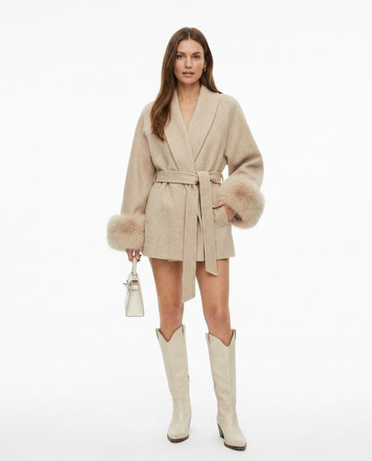 Cloppenburg Mode - Nukos | Gegürtet Kurzgeschnitten Mantel Damen