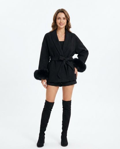 Cloppenburg Mode - Nukos | Gegürtet Kurzgeschnitten Mantel Damen