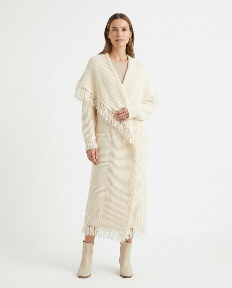 Cloppenburg Mode - Mitam | Gerippter Gefranster Cardigan Damen
