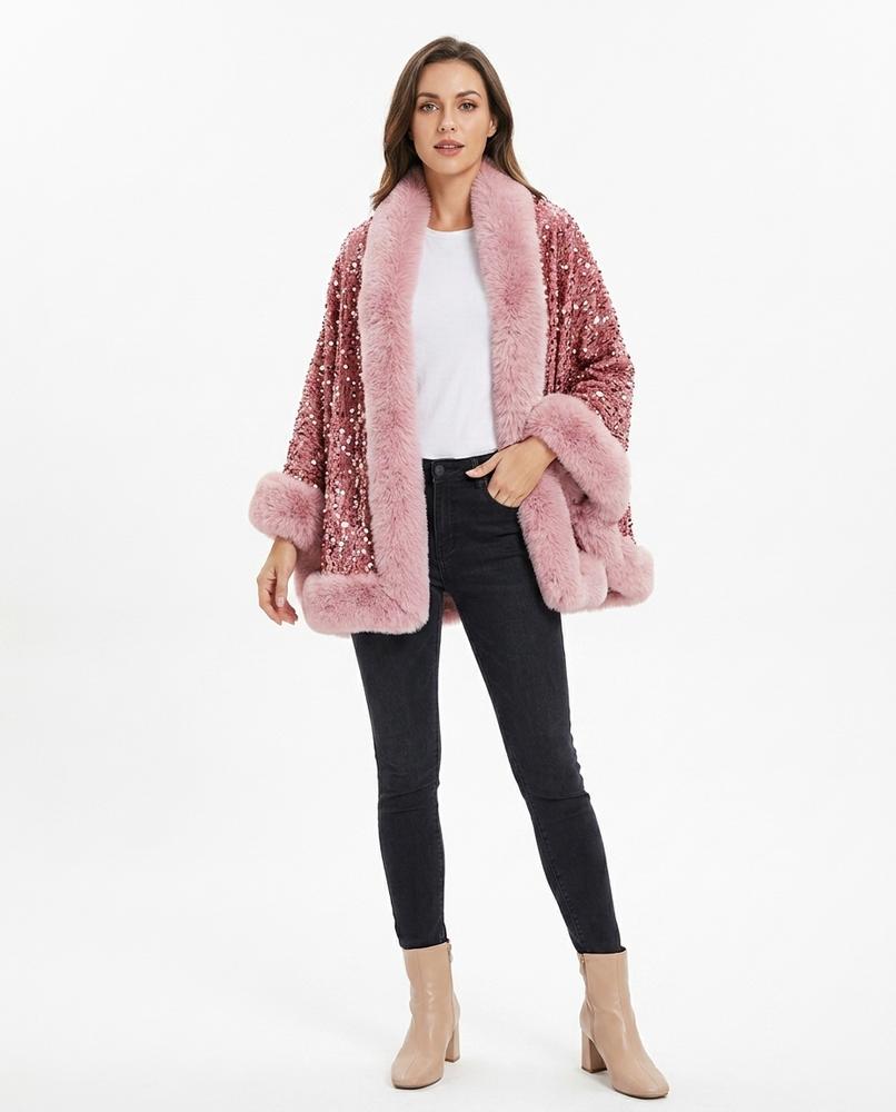 Cloppenburg Mode - Zesot | Paillettenbesetzt Pelzbesetzt Jacke Damen