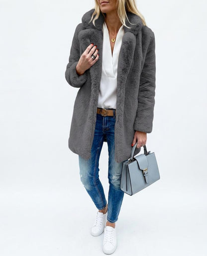 Cloppenburg Mode - Dasis | Plüschiger Offener Mantel Damen