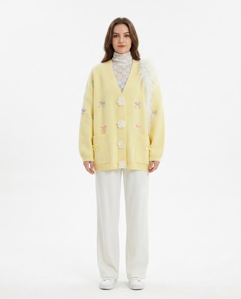Cloppenburg Mode - Vadem | Applizierter Strick Cardigan Damen