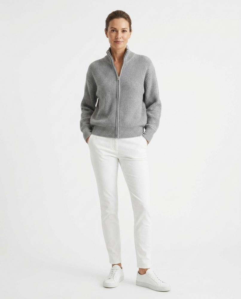 Cloppenburg Mode - Lahur | Gerippter Reißverschluss Pullover Damen