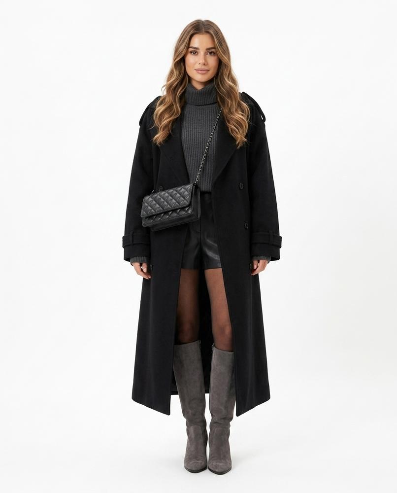 Cloppenburg Mode - Nagid | Zweireihiger Langgeschnittener Mantel Damen