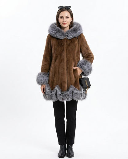 Cloppenburg Mode - Cenov | Gefütterter Pelzbesetzter Mantel Damen
