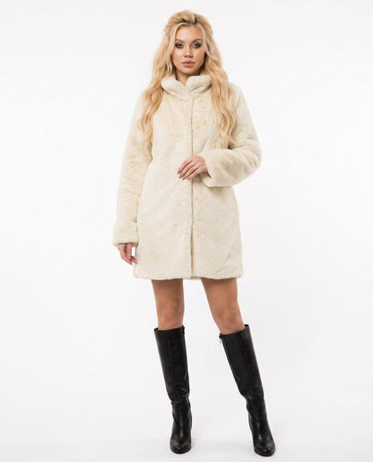 Cloppenburg Mode - Ranul | Plüschig Hochgeschlossen Mantel Damen