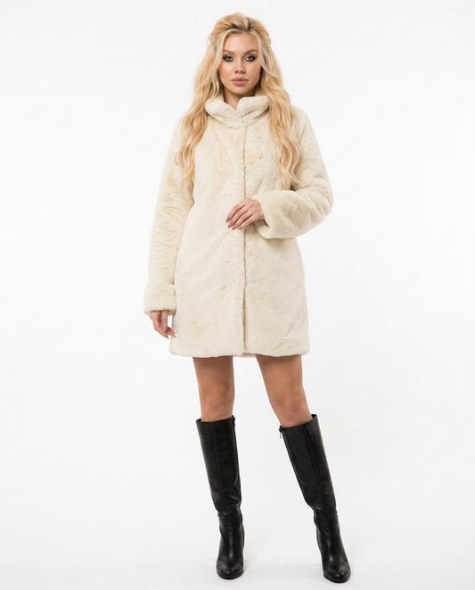 Cloppenburg Mode - Ranul | Plüschig Hochgeschlossen Mantel Damen