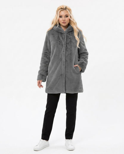 Cloppenburg Mode - Ranul | Plüschig Hochgeschlossen Mantel Damen