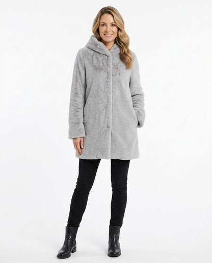 Cloppenburg Mode - Ranul | Plüschig Hochgeschlossen Mantel Damen