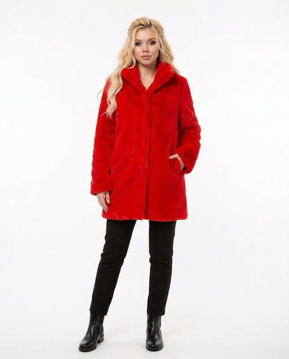 Cloppenburg Mode - Ranul | Plüschig Hochgeschlossen Mantel Damen