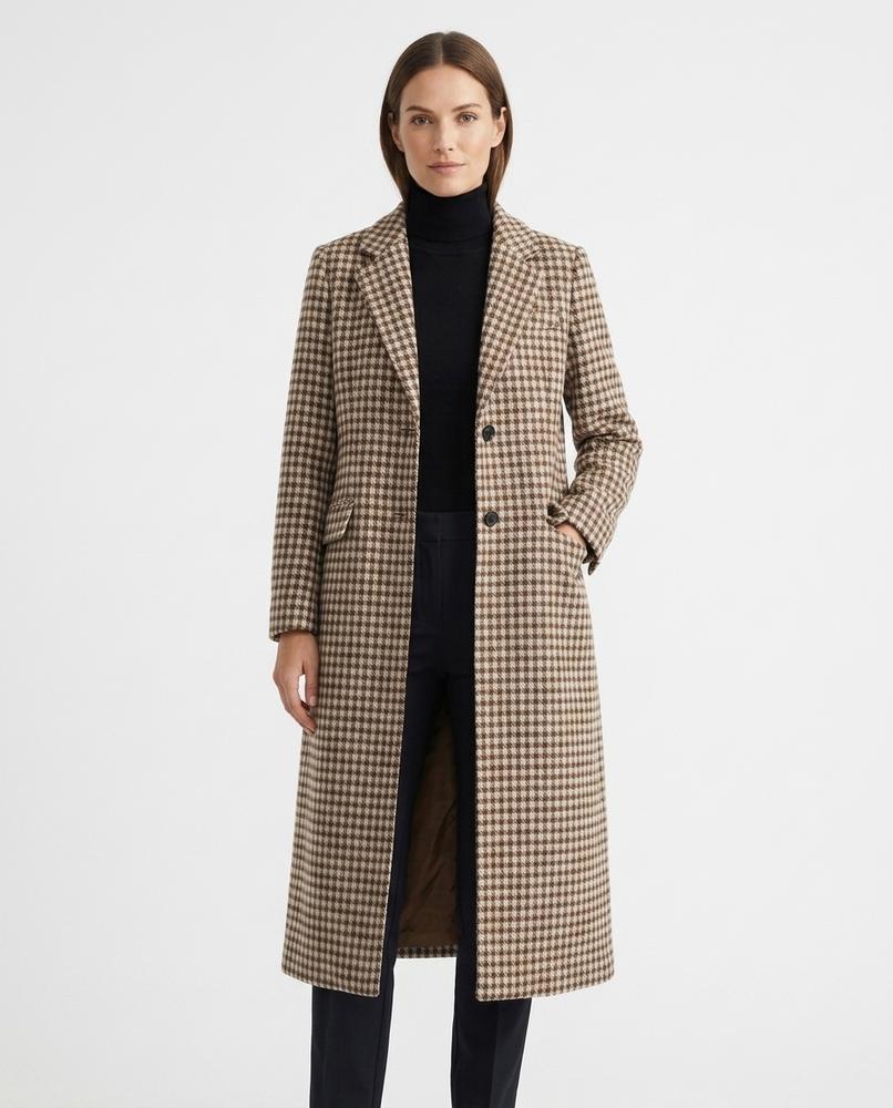 Cloppenburg Mode - Lopos | Kariert Einreihig Mantel Damen