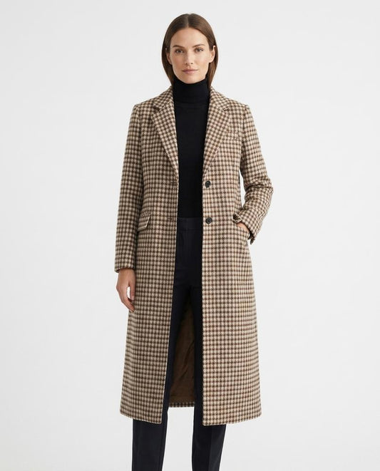 Cloppenburg Mode - Lopos | Kariert Einreihig Mantel Damen