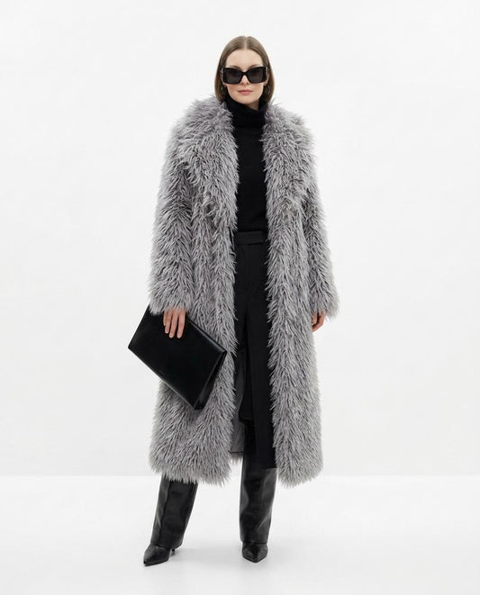Cloppenburg Mode - Nutak | Langhaariger Verschlussloser Mantel Damen