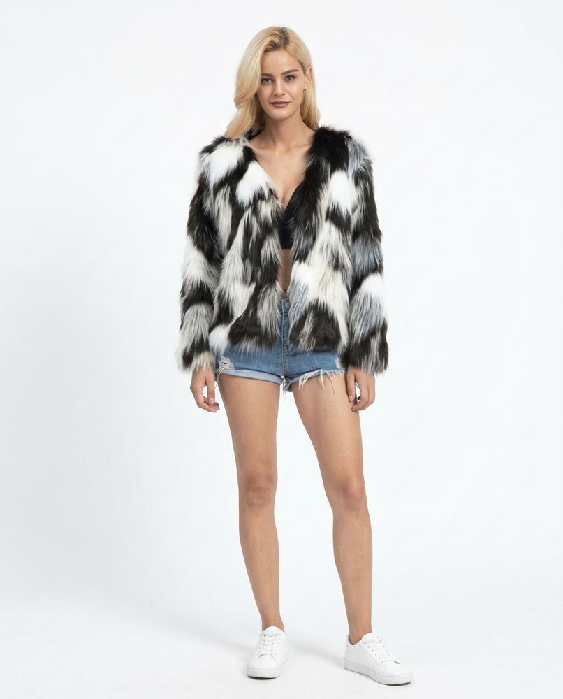 Cloppenburg Mode - Regik | Langhaarige Gemusterte Jacke Damen