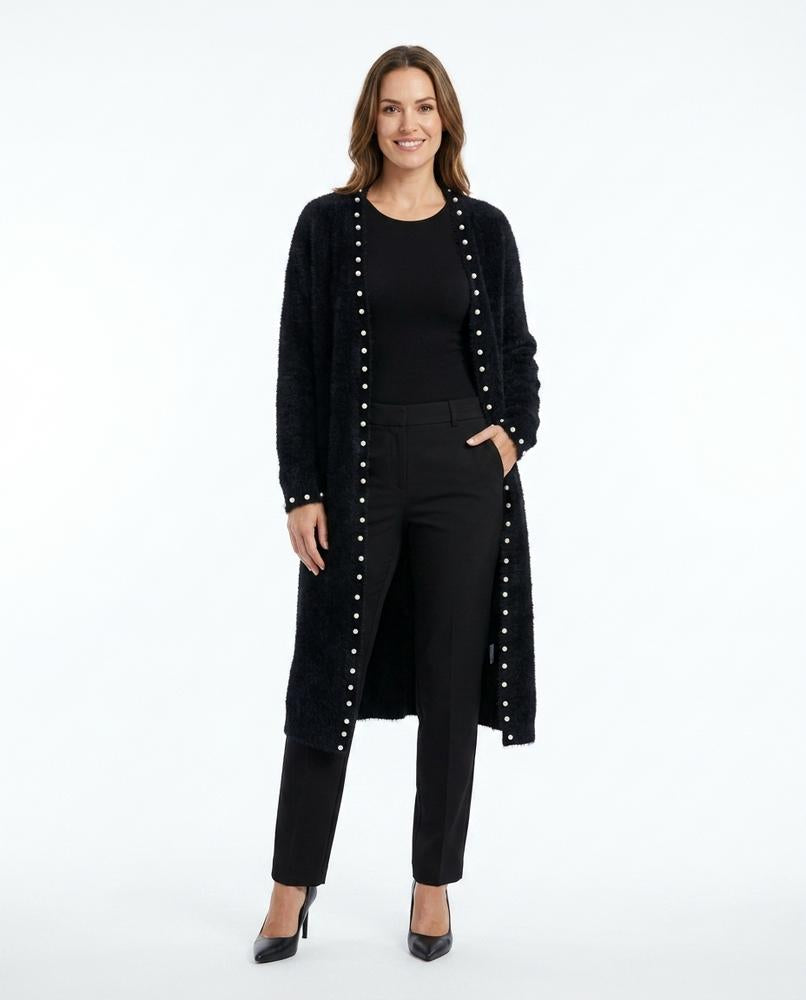 Cloppenburg Mode - Tabul | Perlenbesetzt Flauschig Strickjacke Damen