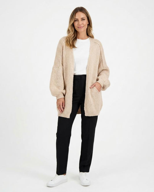 Cloppenburg Mode - Supor | Grobgestrickte Verschlusslose Strickjacke Damen