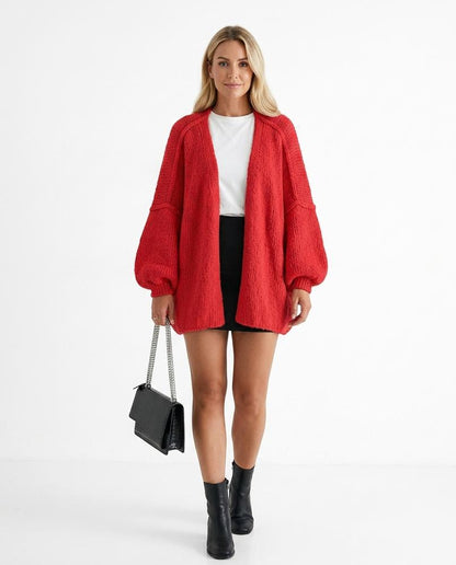 Cloppenburg Mode - Supor | Grobgestrickte Verschlusslose Strickjacke Damen