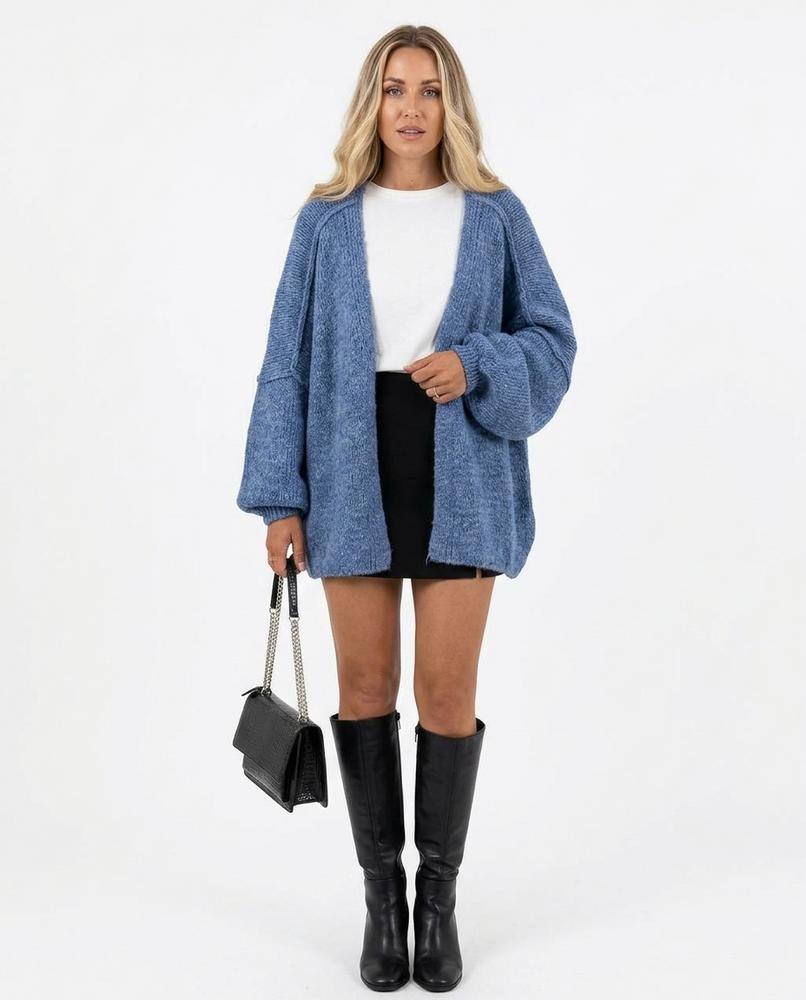 Cloppenburg Mode - Supor | Grobgestrickte Verschlusslose Strickjacke Damen