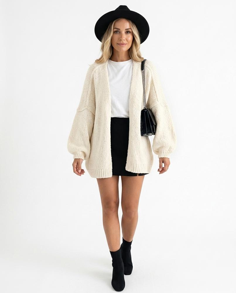 Cloppenburg Mode - Supor | Grobgestrickte Verschlusslose Strickjacke Damen