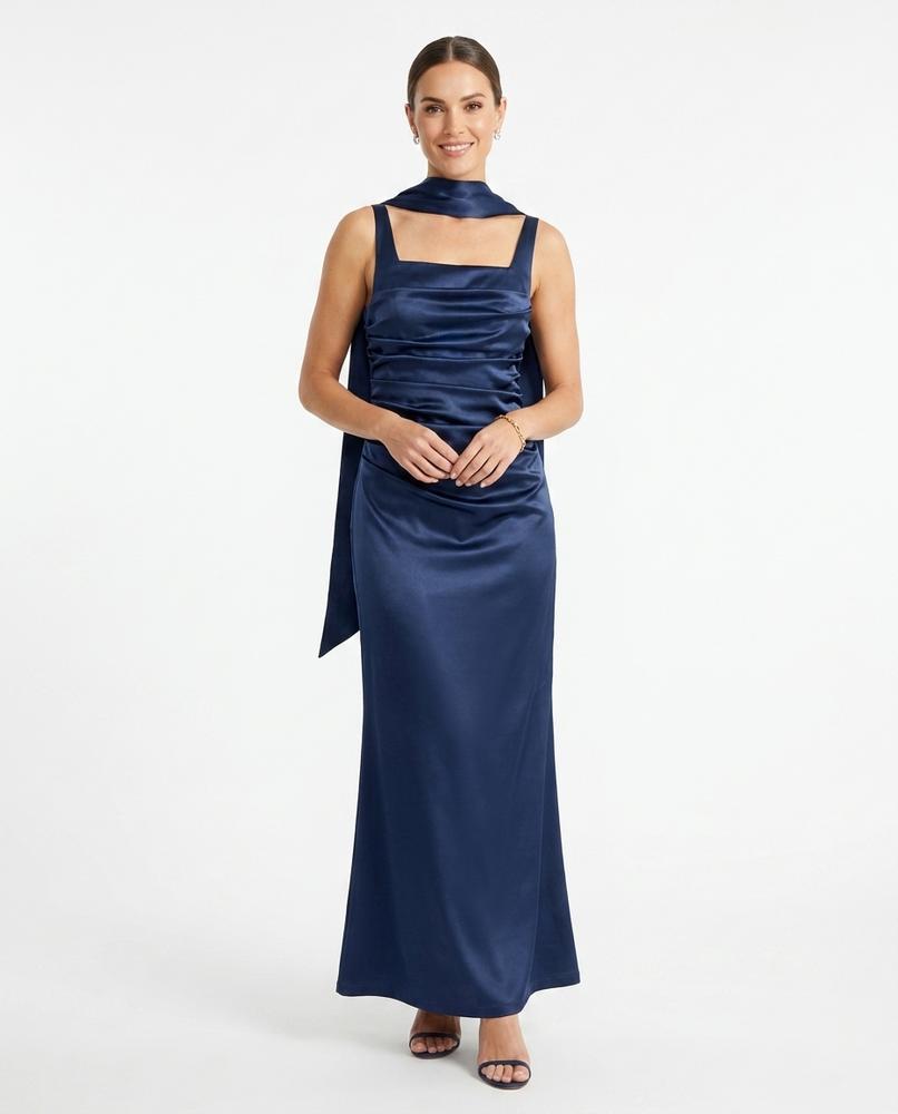 Cloppenburg Mode - Rozur | Gerafftes Satiniertes Kleid Damen