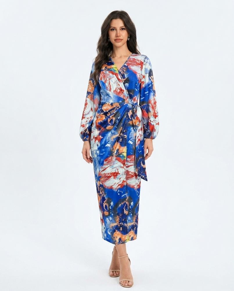 Cloppenburg Mode - Dugov | Gemustertes Gebundenes Kleid Damen