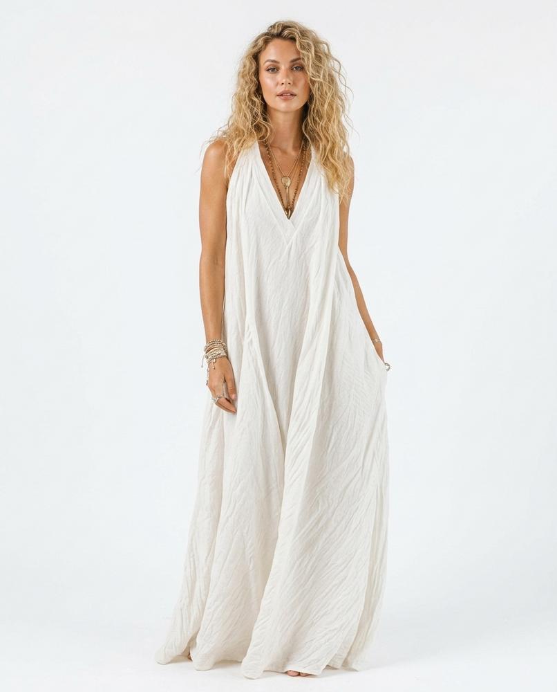 Cloppenburg Mode - Lunut | Ärmelloses Gekrepptes Kleid Damen