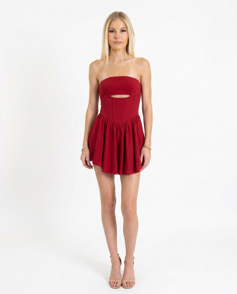 Cloppenburg Mode - Vuvol | Trägerlos Geblümt Kleid Damen