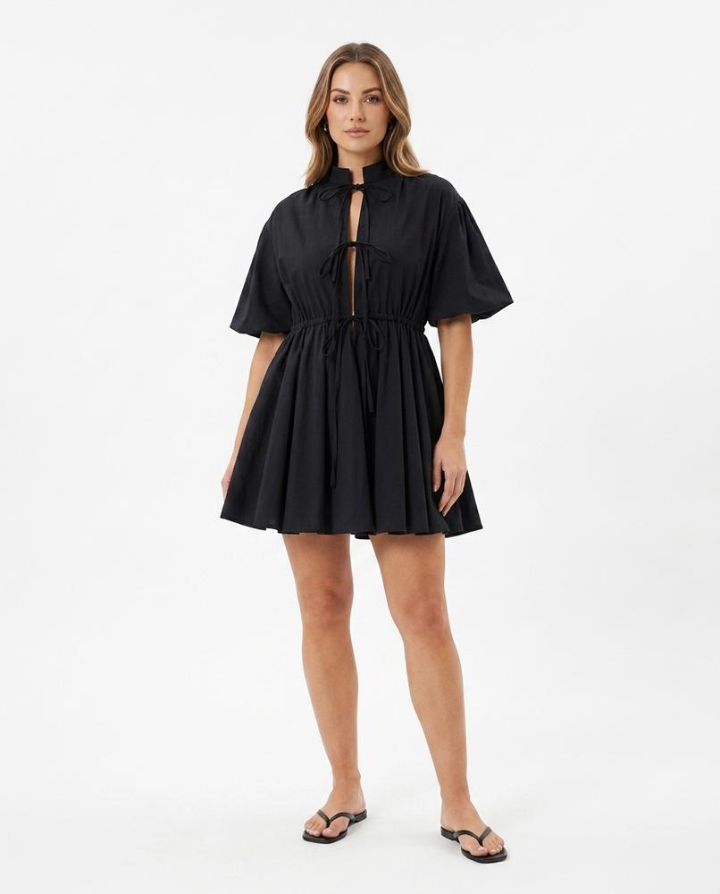 Cloppenburg Mode - Mugim | Ausgestelltes Gebundenes Kleid Damen