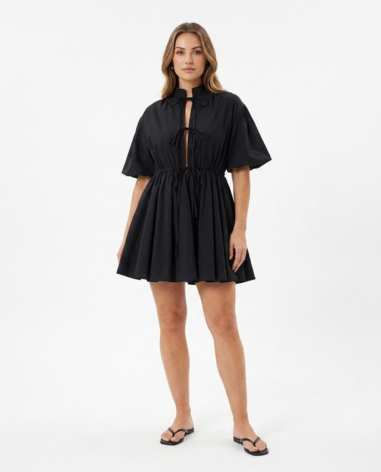 Cloppenburg Mode - Mugim | Ausgestelltes Gebundenes Kleid Damen