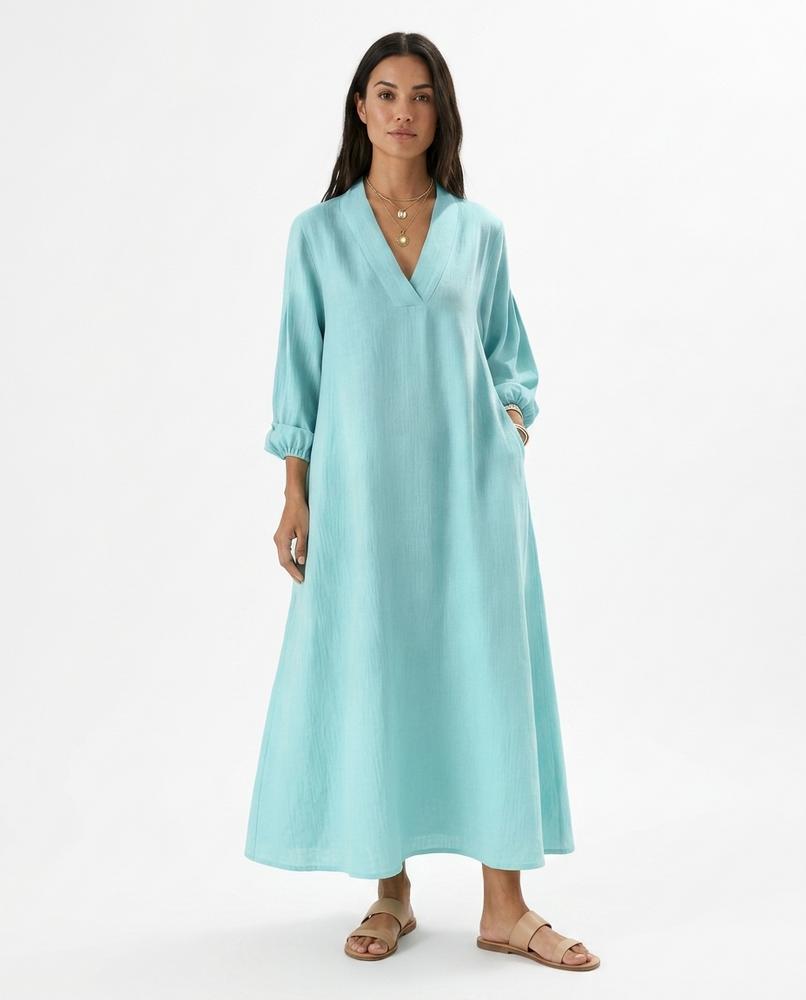 Cloppenburg Mode - Muhak | Locker Geschnittenes Langärmliges Kleid Damen
