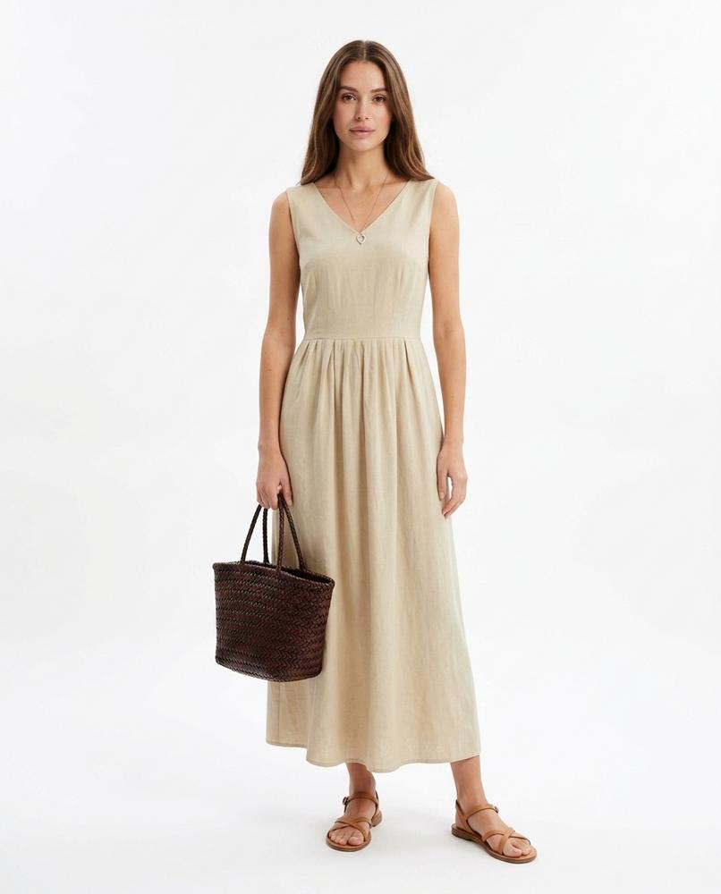 Cloppenburg Mode - Kufut | Ärmelloses Tailliertes Kleid Damen