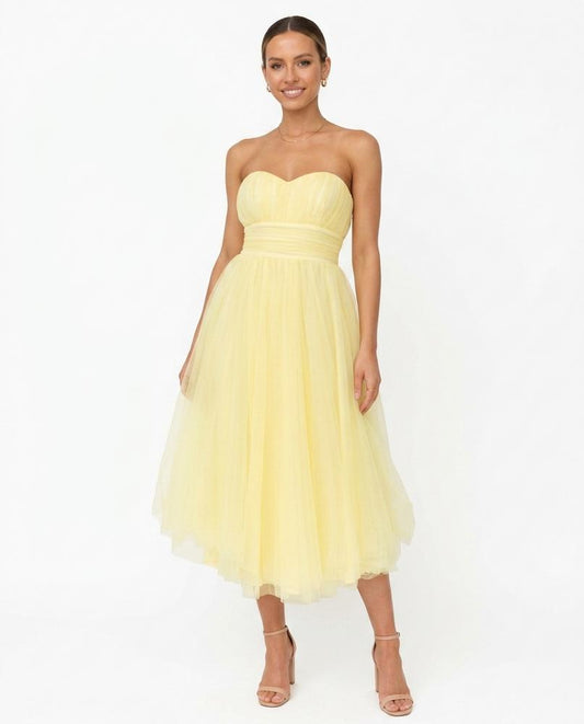 Cloppenburg Mode - Dedam | Trägerloses Plissiertes Kleid Damen
