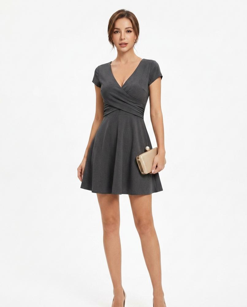 Cloppenburg Mode - Sepel | Drapiertes Kurzärmliges Kleid Damen