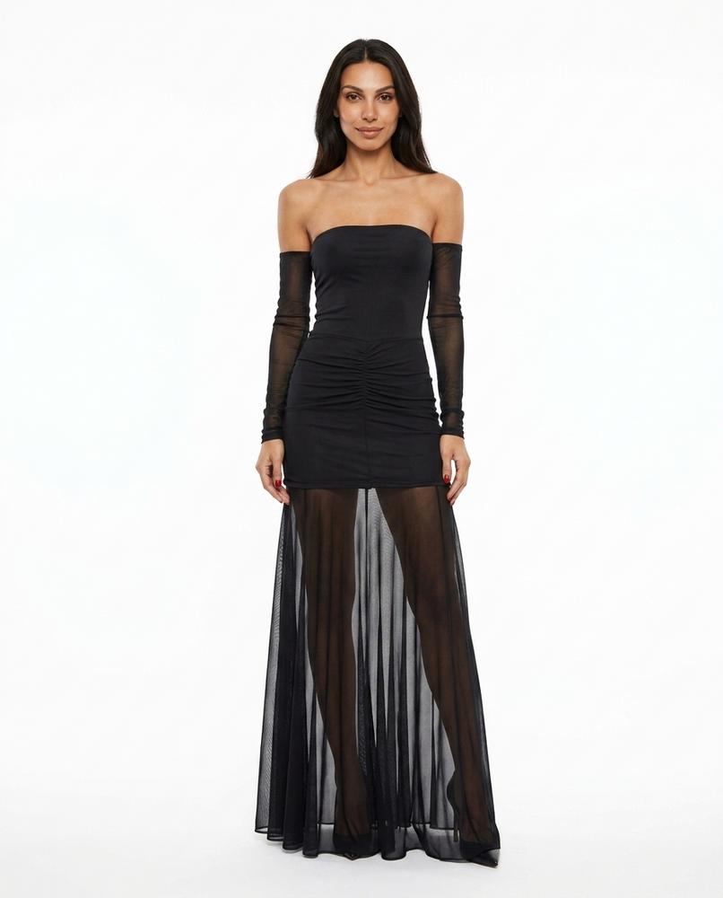 Cloppenburg Mode - Dapir | Trägerlos Transparent Kleid Damen
