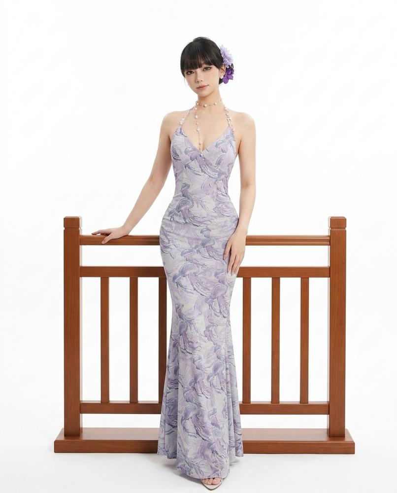 Cloppenburg Mode - Delav | Ärmelloses Gemustertes Kleid Damen