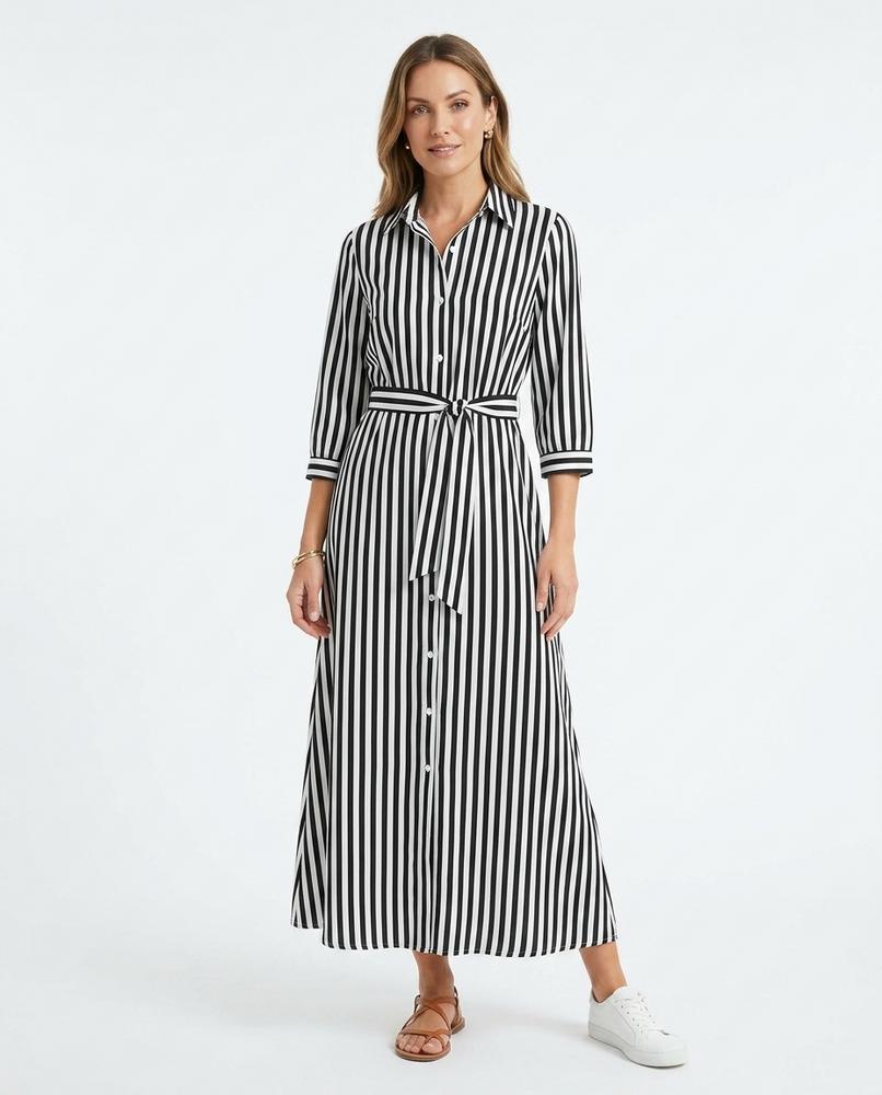 Cloppenburg Mode - Eabov | Gestreiftes Hemdblusen Kleid Damen